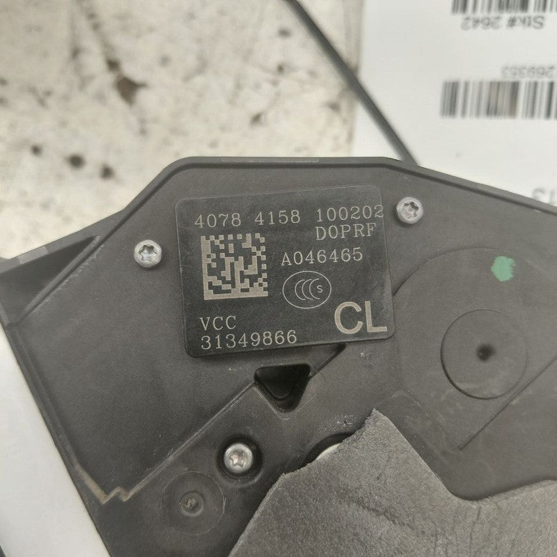 Volvo S60 Door Latch Lock Right Passenger Rear  2013 2014 2015