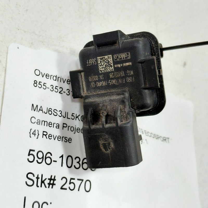 Rear Reverse Camera Projector Mounted Fits 18 Ford Ecosport OEM