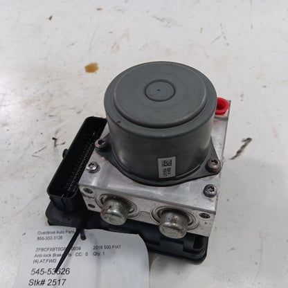 Anti-Lock Brake Part Actuator 4 Door X Model Fits 16-17 FIAT 500