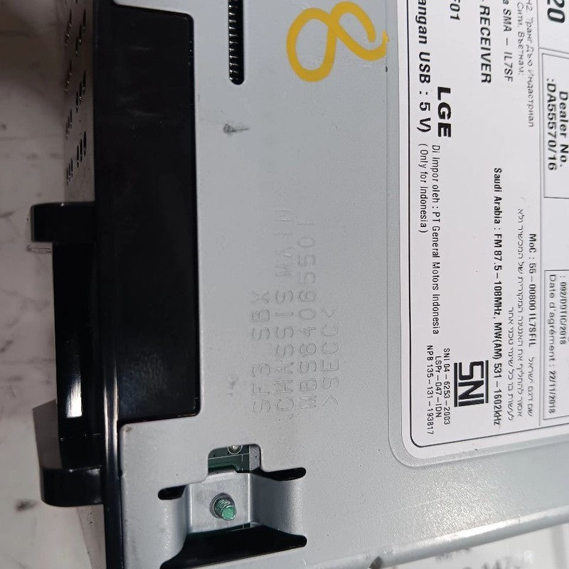 Audio Equipment Radio Receiver Fits 21-22 Chevy Trailblazer