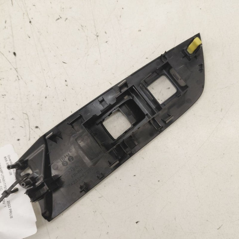 Toyota Prius Window Switch Bezel Trim Right Front 2022 2021 2020
