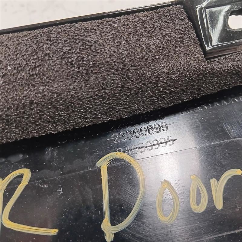 Chevy Malibu Passenger Right Rear Door Trim 2019 2020 2021 2022 2023 2024