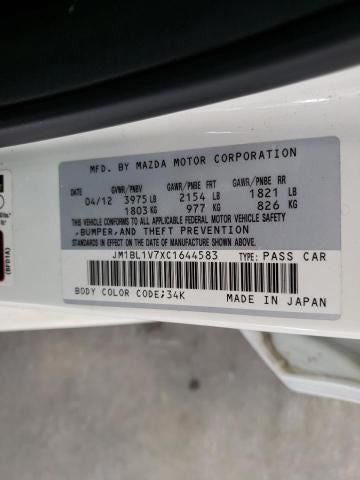 BBM4513F0G Passenger Right Tail Light Lamp Sedan Lid Mounted Fits 10-13 MAZDA 3