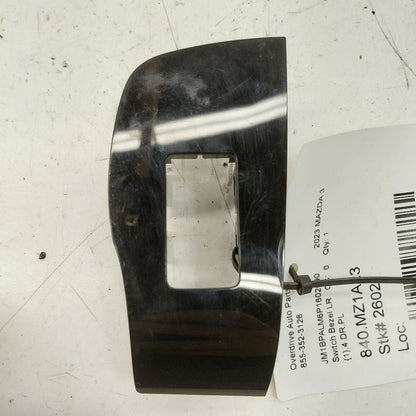 Mazda 3 Window Switch Bezel Left Rear 2023 2022 2021