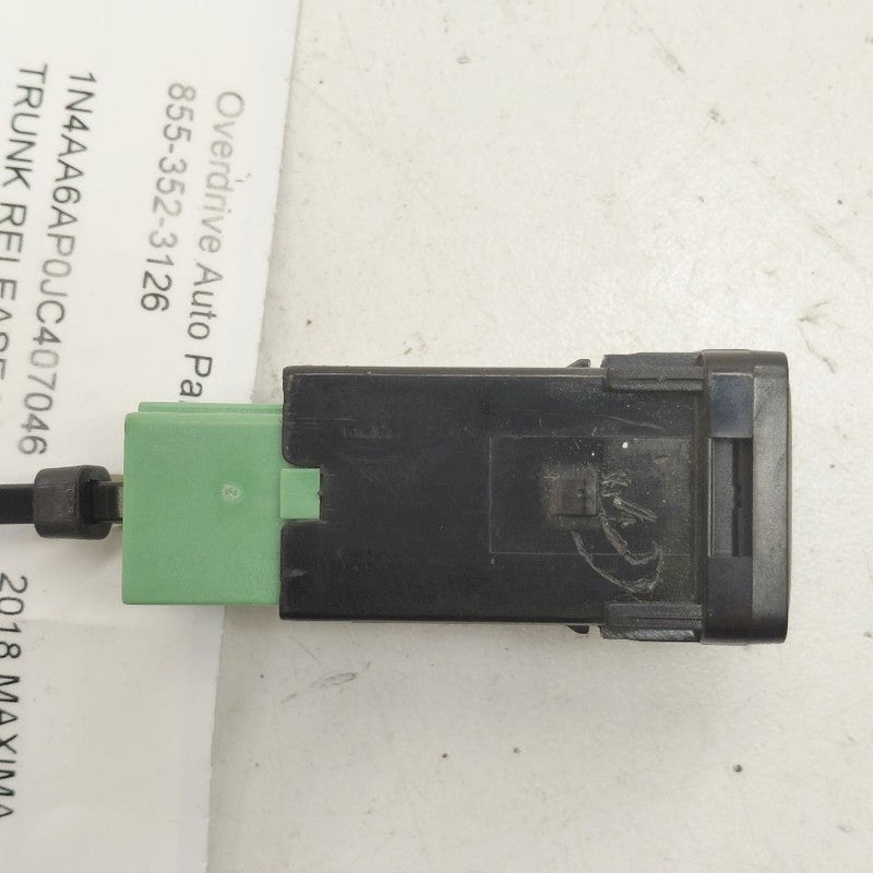 Nissan Maxima Trunk Latch Release Handle Lever Switch  2018 2017 2016 