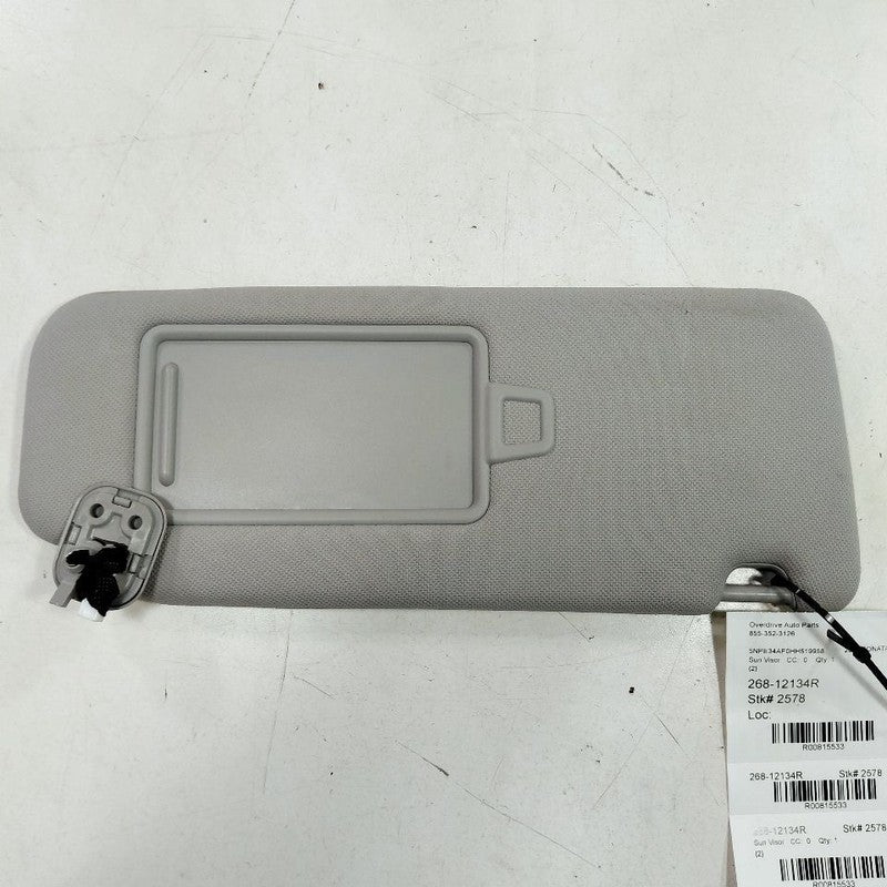 Passenger Right Sun Visor Shade US Built W/ Sunroof Metal Roof 16-19 S