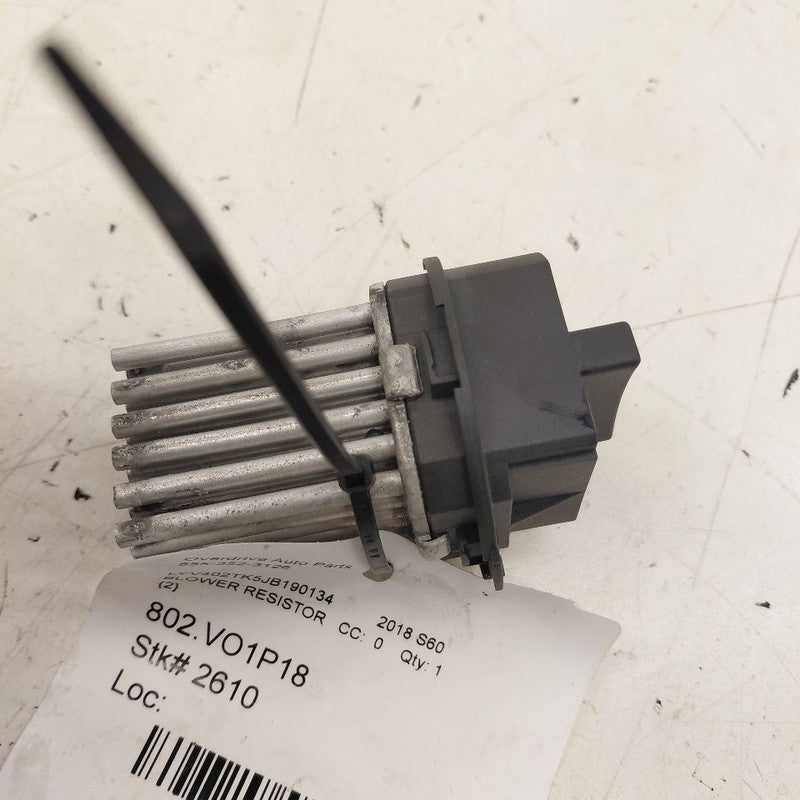 Volvo S60 Blower Resistor Fan Motor Speed Resistor  2018 2017 2016