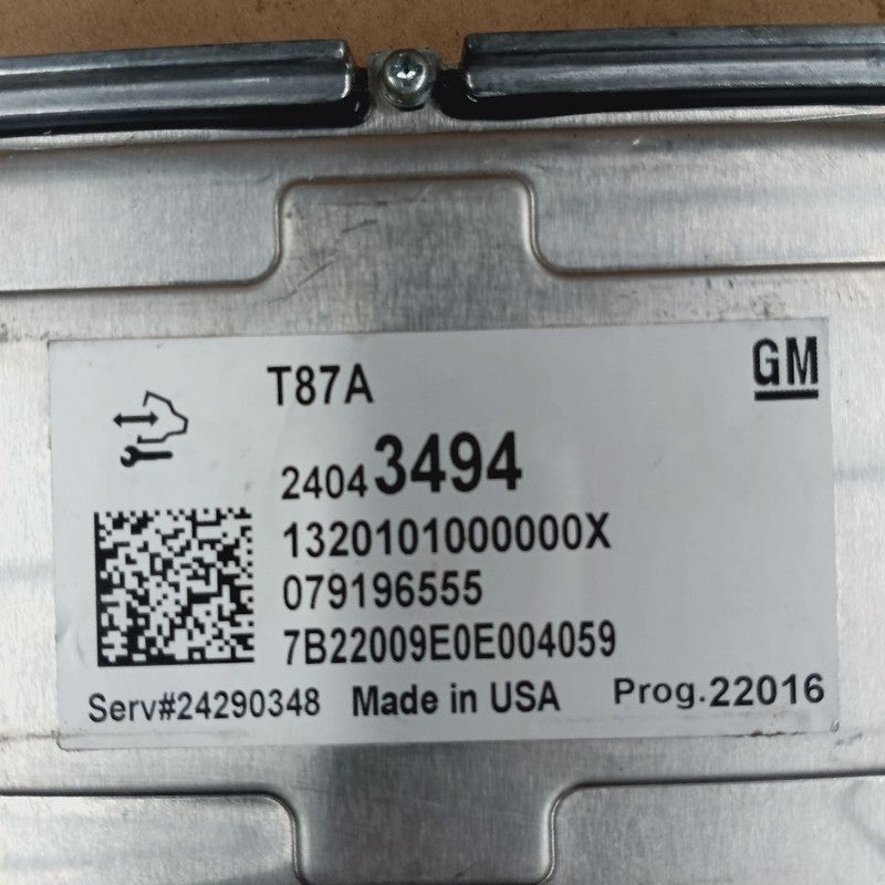 Transmission Control Module {24043494} Fits 19-25 Chevy Blazer