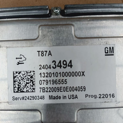 Transmission Control Module {24043494} Fits 19-25 Chevy Blazer