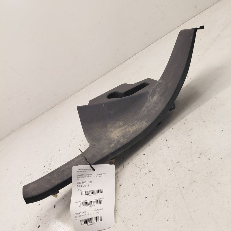 Honda Clarity Sill Trim Plate Door Jam Threshold Left Driver Rear 2018