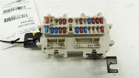 Nissan Altima Cabin Fuse Box Interior Inner Under Dash 2002 2003 2004 2005 2006 