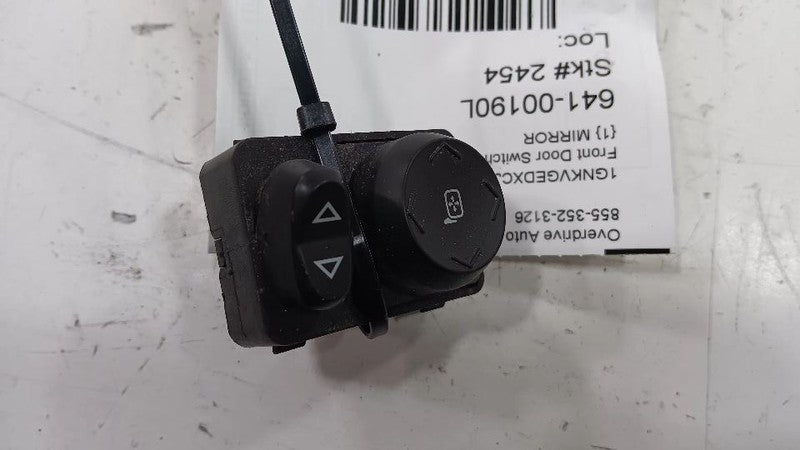 22878302 Driver Left Front Door Mirror Switch Fits 09-16 TRAVERSE