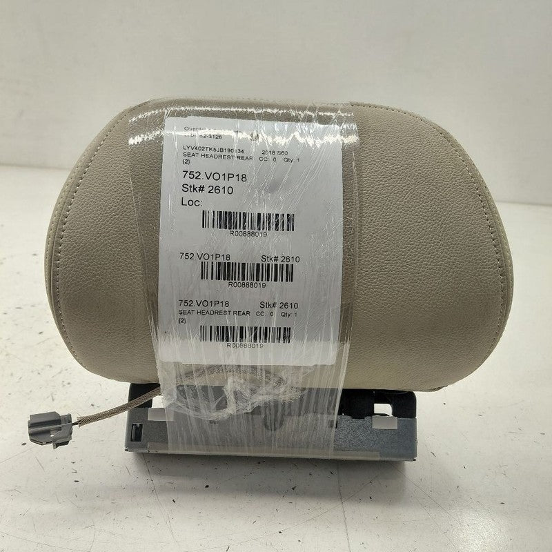 Volvo S60 Seat Headrest Rear Back Seat Head Rest  2018 2017 2016