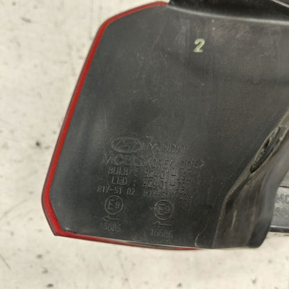 Driver Left Rear Tail Light Brake Lamp Incandescent Fits 18-21 Hyundai