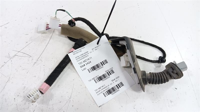 Mazda 3 Door Harness Wire Wiring Left Rear 2010 2011 2012 2013 OEM