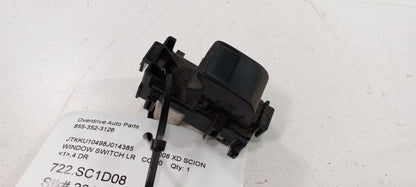 XD Scion Window Switch Power Left Rear 2008 2009 2010 2011 2012 OEM
