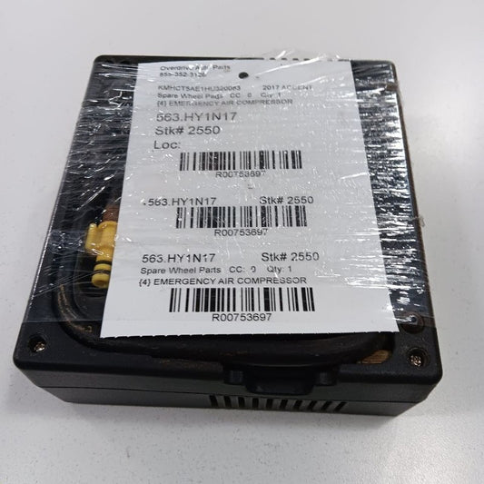 Hyundai Accent Emergency Air Compressor 2017 2016 2015 2014 2013 2012