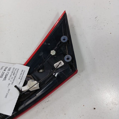 Driver Left Tail Light Brake Lamp Sedan Decklid Mounted 16-21 Honda Civic