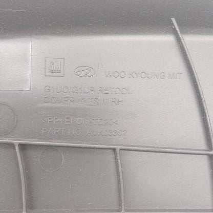 Chevy Trax Dash Side Cover Right Passenger Trim Panel  2022 2021