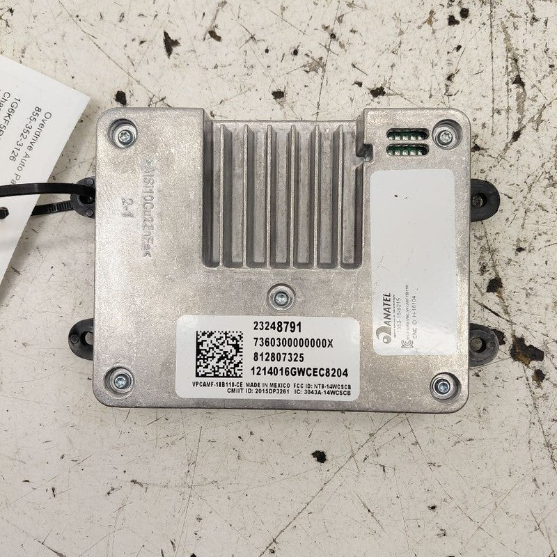 Communication Wireless Charger Control Module Opt K4C Fits 15-17 ATS