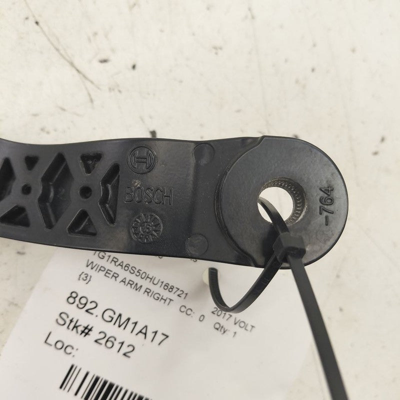 Chevy Volt Windshield Wiper Arm Right Passenger  2016 2017 2018 2019