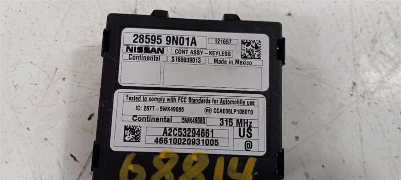 Theft-locking Keyless Entry Center Dash Fits 09-14 MAXIMA  OEM
