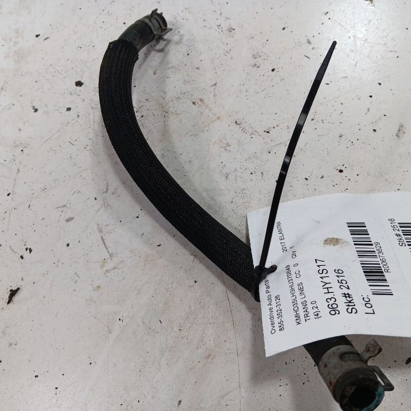 Hyundai Elantra Automatic Transmission Oil Cooler Line Tube Hose  2017