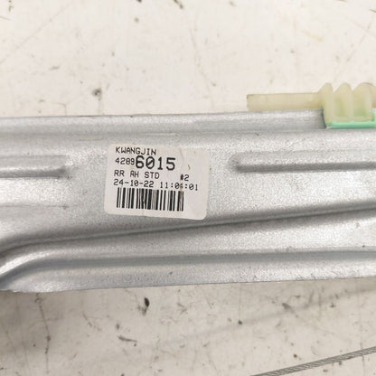 Passenger Right Rear Window Regulator Track Fits 24-25 Chevy Trax