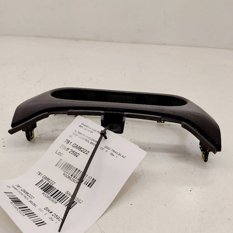 Chevy Trailblazer Temp Temperature Control Bezel Surround Dash Trim  2