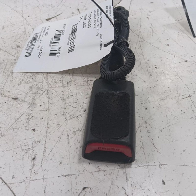Driver Left Front Seat Belt Buckle Latch Sedan US Built Fits 17-20 Ela