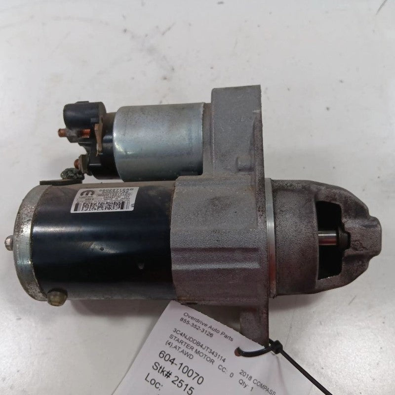 56029712AC Engine Starter Motor Fits 19-23 Jeep Cherokee
