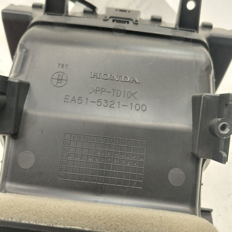Honda Clarity Heat Heater AC Air Vent Rear Back  2018 2019 2020