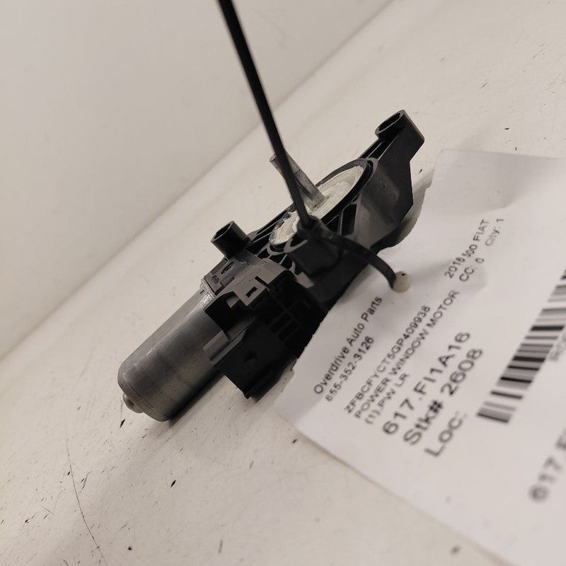 Fiat 500 X Model   Left Rear Power Window Motor 2016 2017