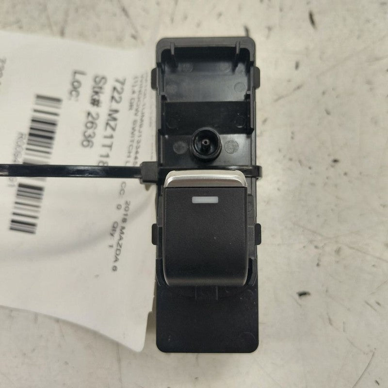 Mazda 6 Window Switch Power Left Driver Rear  2018 2019 2020 2021