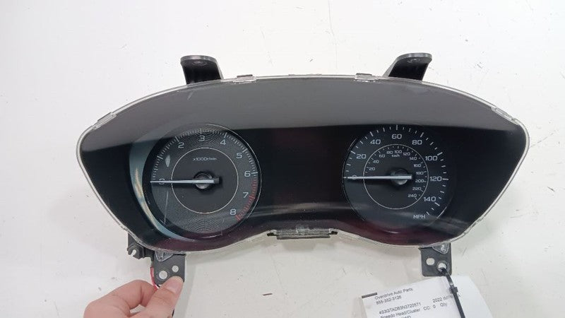 IMPREZA   2022 Speedometer Gauge Cluster