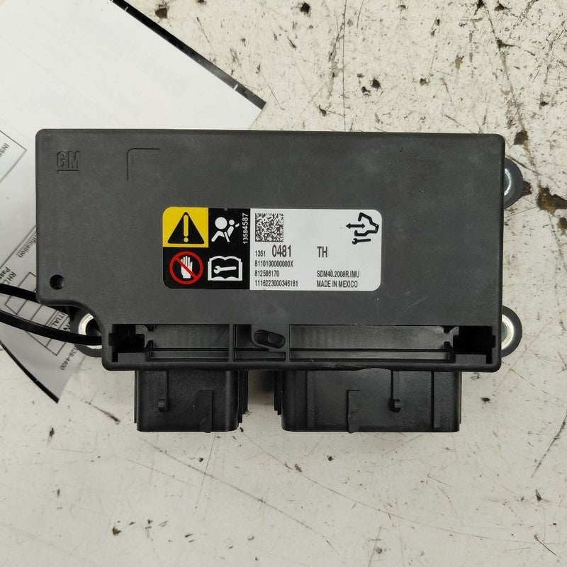 Restraint Control Module ID 13510481 Fits 16-17 Cadillac CT6
