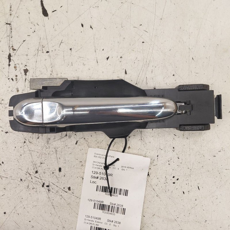 Passenger Right Rear Door Handle Exterior Fits 12-19 Nissan Versa