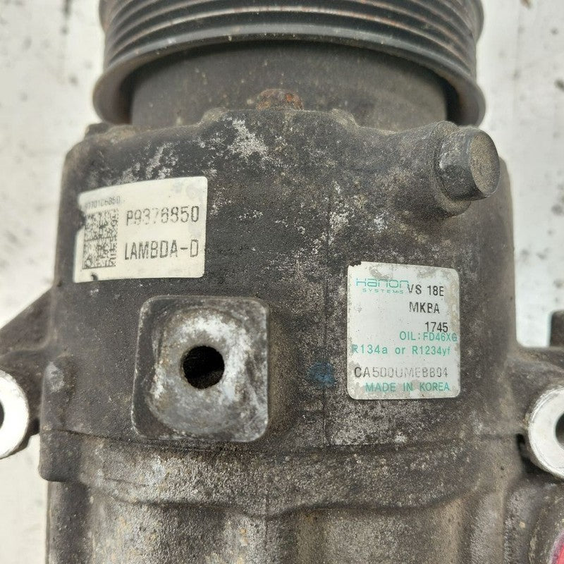 Air Conditioning AC Compressor ID 97701C6850 Fits 16-18 Kia Sorento