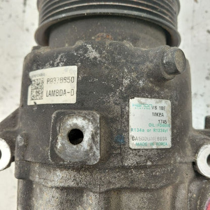 Air Conditioning AC Compressor ID 97701C6850 Fits 16-18 Kia Sorento
