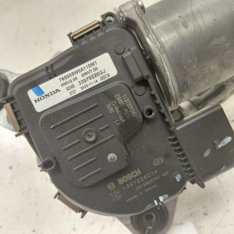 Honda HR-V Front Windshield Wiper Motor 2026 2025 2024 2023