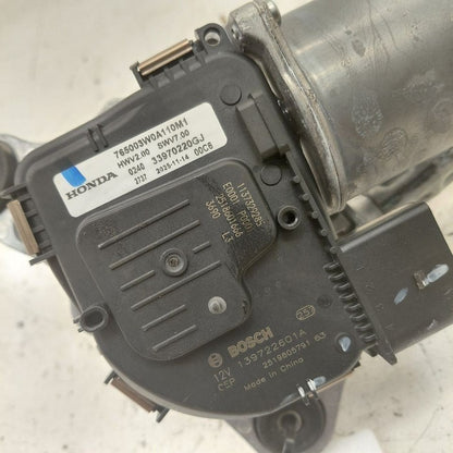 Honda HR-V Front Windshield Wiper Motor 2026 2025 2024 2023