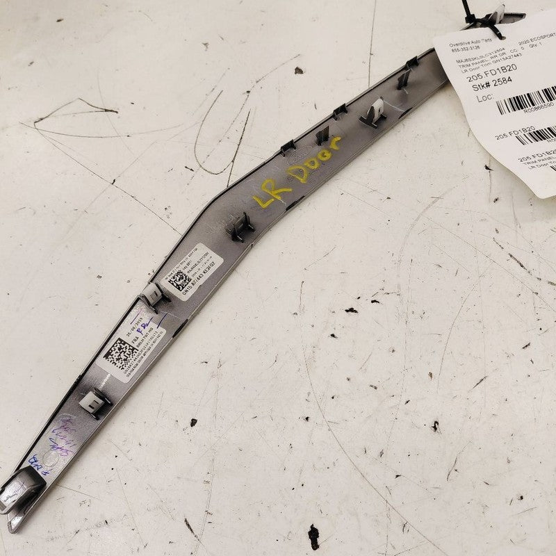 Ford Ecosport Left Rear Door Trim {GN15A27443} 2020 2021 2022 OEM