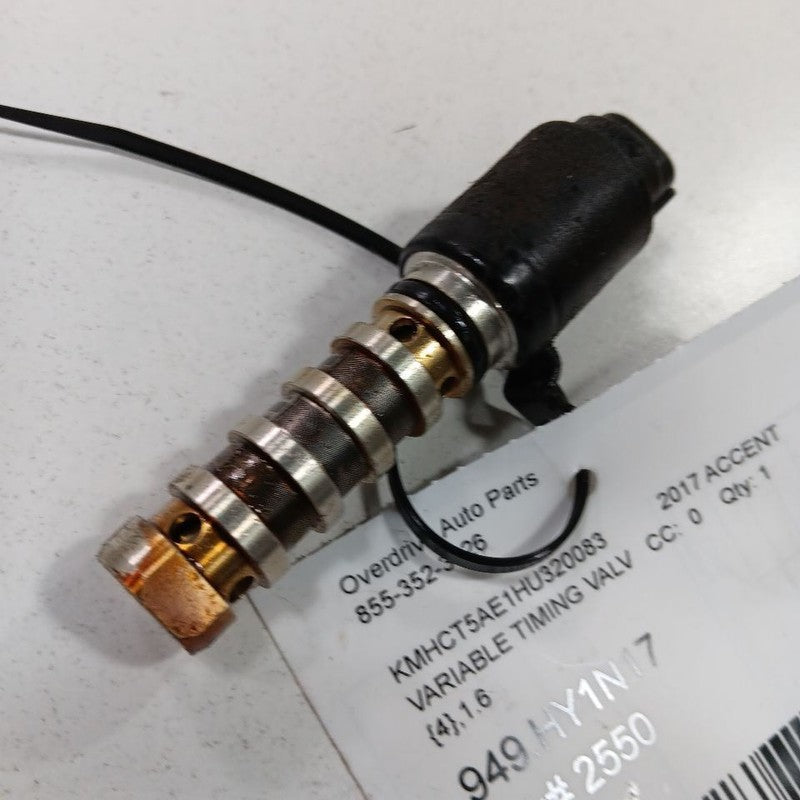 Hyundai Accent Variable Timing Oil Control Valve Solenoid Cylinder Hea