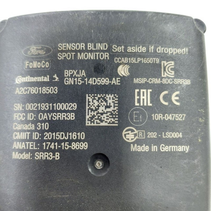 Blind Spot Radar Unit Fits 18-22 Ford Ecosport OEM