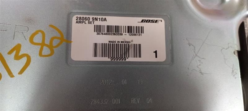 Audio Equipment Radio Amplifier Center Package Deck Sv Fits 09-14 MAXIMA 