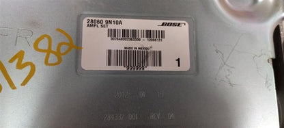 Audio Equipment Radio Amplifier Center Package Deck Sv Fits 09-14 MAXIMA 