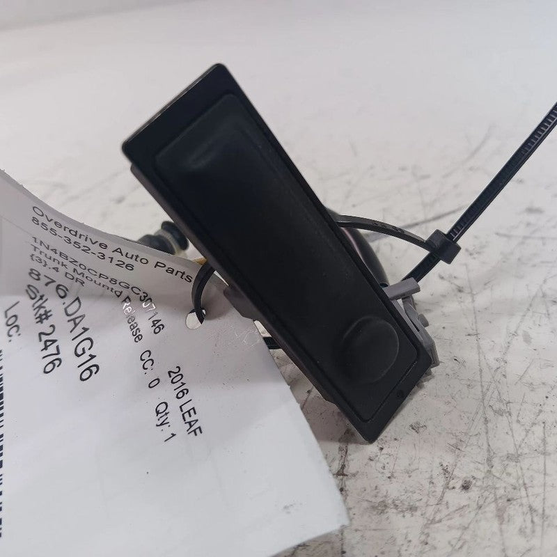 Nissan LEAF Trunk Release Open Button  2013 2014 2015 2016 2017 OEM