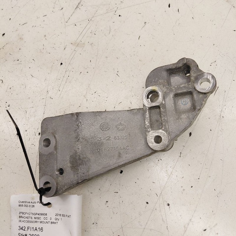 Fiat 500 X Model   Accessory Mount Bracket  2.4 2016 2017