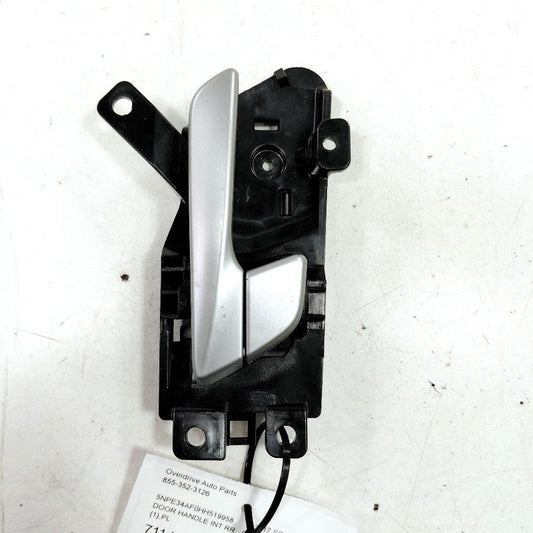 Hyundai Sonata Door Handle Right Passenger Rear Interior Inside  2017 