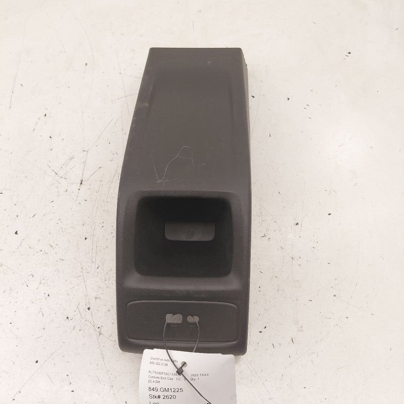 Chevy Trax Center Console Rear End Cap Trim Cover  2025 2024